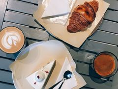 焦糖牛角包-来回·咖啡(钟村咖啡豆店)