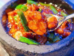 石锅杭椒牛蛙-桂满陇天书(南京德基旗舰店)