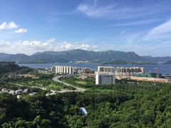 伍宜孙书院对外景色-大埔公路-马料水段香港中文大学(公交站)