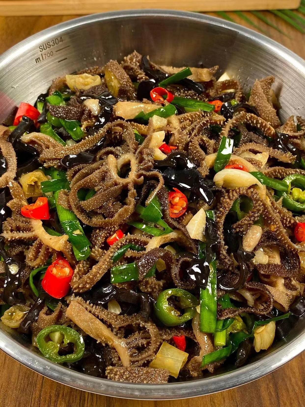 爆炒酸辣毛肚超好吃做起来!