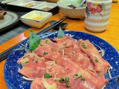 葱花鹽味牛舌-竹马炭火烤肉(南屏店)