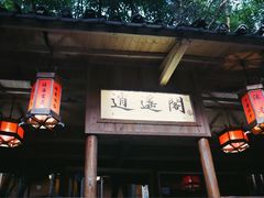 -天门沟九州驿站树上汤泉