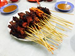 沙爹牛肉串-黄亚华小食店(Jalan Alor)