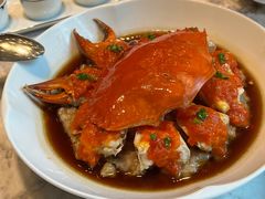 和乐蟹蒸手剁肉饼-广州文华东方酒店·江-由辉师傅主理