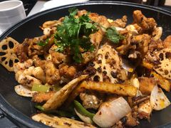 干锅牛蛙-渝蛙馆(新百店)