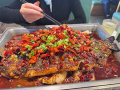 香辣草鱼-问渔烤鱼(回龙观总店)