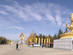 -法门文化景区-合十舍利塔