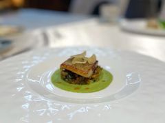 黄油小土豆脆烤海鲈鱼-北京古城老院厉晓麟精致菜