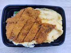 咖喱吉列猪扒滑蛋饭-華歡冰室-WahFoon(吉大店)
