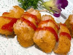 虾饼-猪啊牛呀羊啊铜盘烤肉(正大广场店)