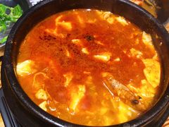 海鲜嫩豆腐汤-青瓦炭韩潮烤肉(花园道店)