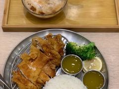 西柠鸡扒饭-佰搭果·广式茶餐厅(西华路店)