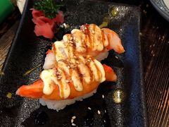 火炙蟹肉手握（2枚）-小川洋风料理(汉街店)