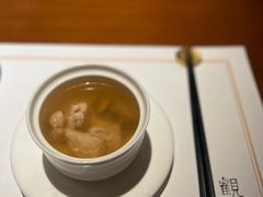 泉水菌菇鸡汤-觀芷隐轩