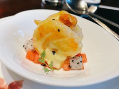 珊汁芝麻虾-杭州西子湖四季酒店·金沙厅