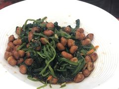 陈醋菠菜花生米-勺园饭店(骨科医院店)