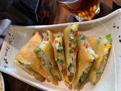 豇豆脆饼-百岁烤鱼(华海店)