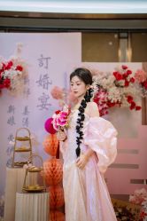 -桃子造型婚纱礼服(凤起广场店)