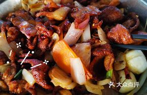 Chopped Chili Bamboo Shoot Beef