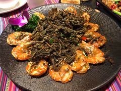 普洱茶焗大虾-香巴拉云南餐厅(华莱坞店)