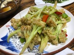 干锅菜花-一盏明灯全素斋(殊像寺店)