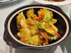 咸蛋黄青瓜-芙蓉凰花园酒楼