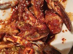 -草家酱蟹炭火烤肉店(珲春南路一店)