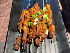 炭烤五花肉-嘎嘎鸭脑壳(蜀汉路店)