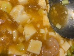 石锅鸡汤豆腐-绿茶餐厅(华联万柳店)