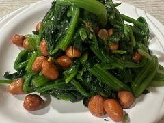果仁菠菜-老北京馅饼粥(西单店)