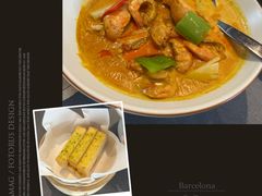 九层塔香茅咖喱虾-名佳荟