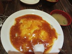 虾仁蛋包饭定食-平成屋· Late Night 食堂(四川北路店)