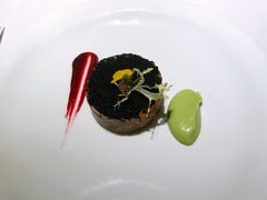 黑鱼籽酱香牛肉木瓜塔塔-王品牛排(杭州大厦店)