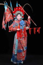 -后宫·古装汉服京剧儿童亲子全家福摄影