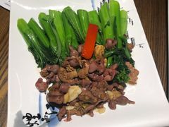 菜心炒鸽杂-大鸽饭(岗顶店)