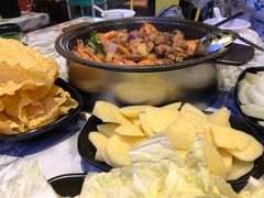 配菜-蜀八婆鲍鱼鸡虾煲虾(东方广场店)
