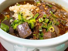 辣子蒜羊血-窄巷子陕菜馆·地道陕西菜(粉巷店)