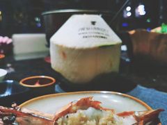 烤大虾-雾山韩式烤肉·海南糟粕&椰子鸡火锅·海景餐厅(三亚绿发山海天JW万豪酒店)