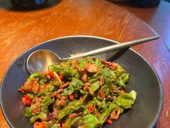 莴笋皮炒肉-2046湘味厨房(南区盈峰店)