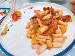 酸辣藕尖炒牛肉-幸运楼(北京路店)