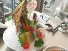 三文鱼刺身-享月汤皇·海鲜小火锅·聚会(曲江创意谷店)