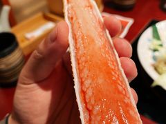 蟹腿刺身-蟹田居·活蟹料理(东城店)