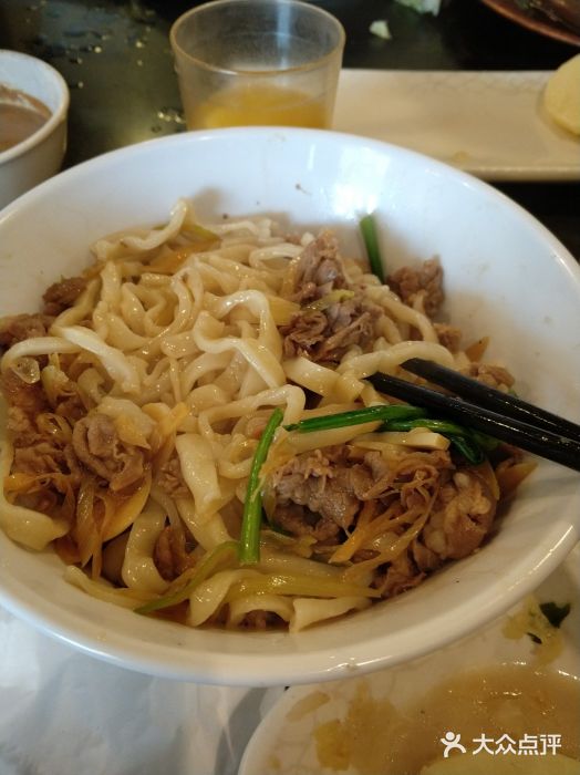 情忆草原涮肉馆羊肉汆面图片