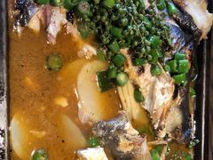 -探鱼·鲜青椒爽麻烤鱼(天河优托邦店)