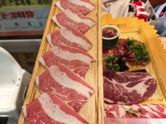 一米长盘牛五花-犟牛家·榴莲烤肉(五棵松店)