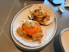 蒜蓉粉丝蒸大夏贝-奕景海鲜·大连菜(星海广场店)