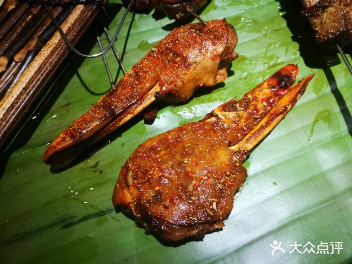 曼听小寨海鲜烧烤(山东路店)烤鸭头图片