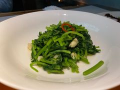 福报（拍蒜小五花炒茼蒿）-桂语山房(满觉陇店)
