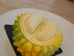 猫山王榴莲芝士-玲婧胡同·生日蛋糕·餐厅(嘉里城店)