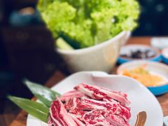 -明洞阿姨·韩式酱蟹烤肉·创意料理(三元桥店)